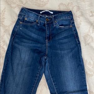 High rise jeans